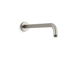 KOHLER K-26322 Statement 15-1/2" wall-mount single-function rainhead arm and flange
