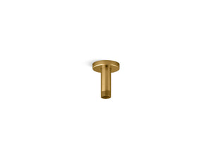 KOHLER K-26319 Statement 3" ceiling-mount single-function rainhead arm and flange