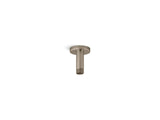 KOHLER K-26319 Statement 3" ceiling-mount single-function rainhead arm and flange