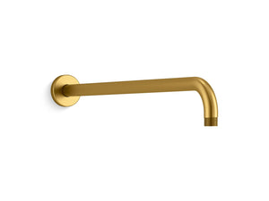 KOHLER K-26307 Statement 19" wall-mount single-function rainhead arm and flange