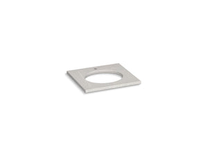 KOHLER K-28247 Silestone 25" quartz vanity top with oval cutout