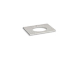 KOHLER K-28249 Silestone 31" quartz vanity top with oval cutout
