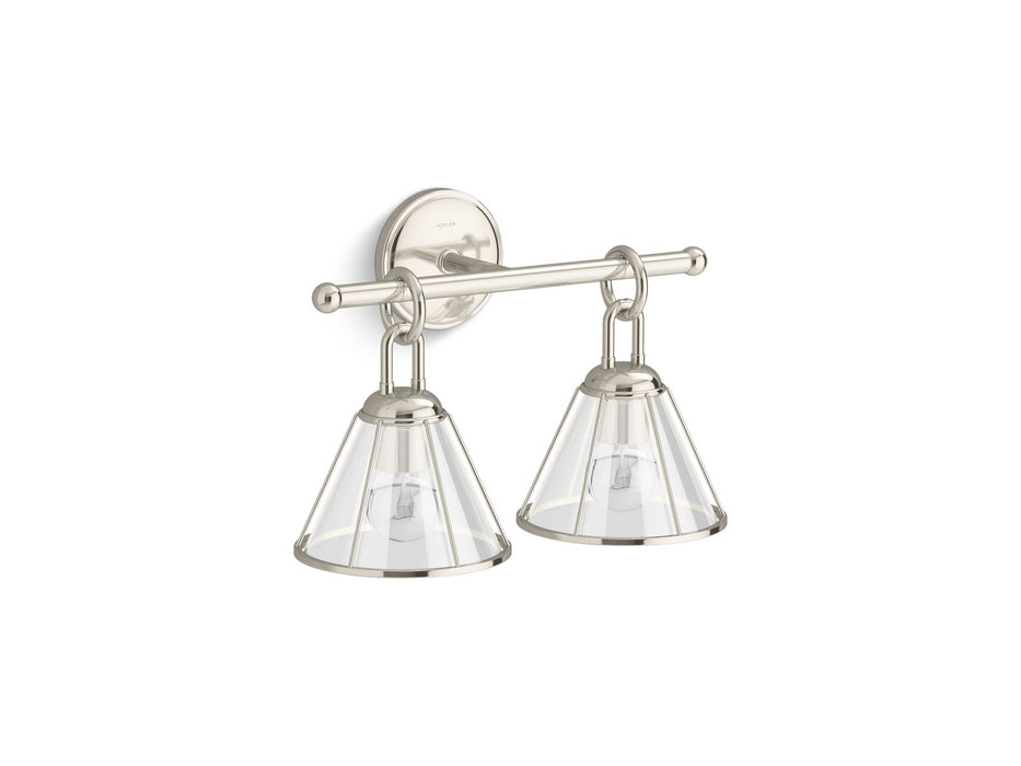 KOHLER K-27742-SC02 Terret Two-light sconce