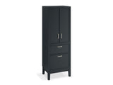 KOHLER K-33582-ASB Winnow 24" x 70" linen tower