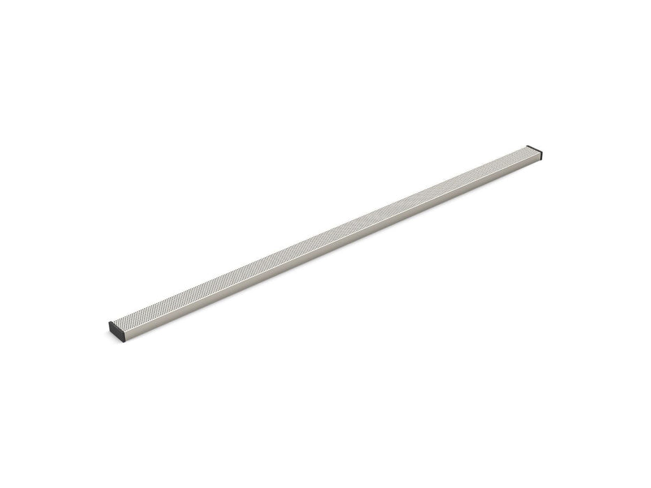 KOHLER K-80661 2-1/2" x 60" linear drain grate with perforated pattern