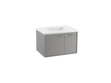 KOHLER K-99541-R Jute 30" wall-hung bathroom vanity cabinet
