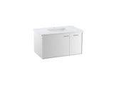 KOHLER K-99543-R Jute 36" wall-hung bathroom vanity cabinet