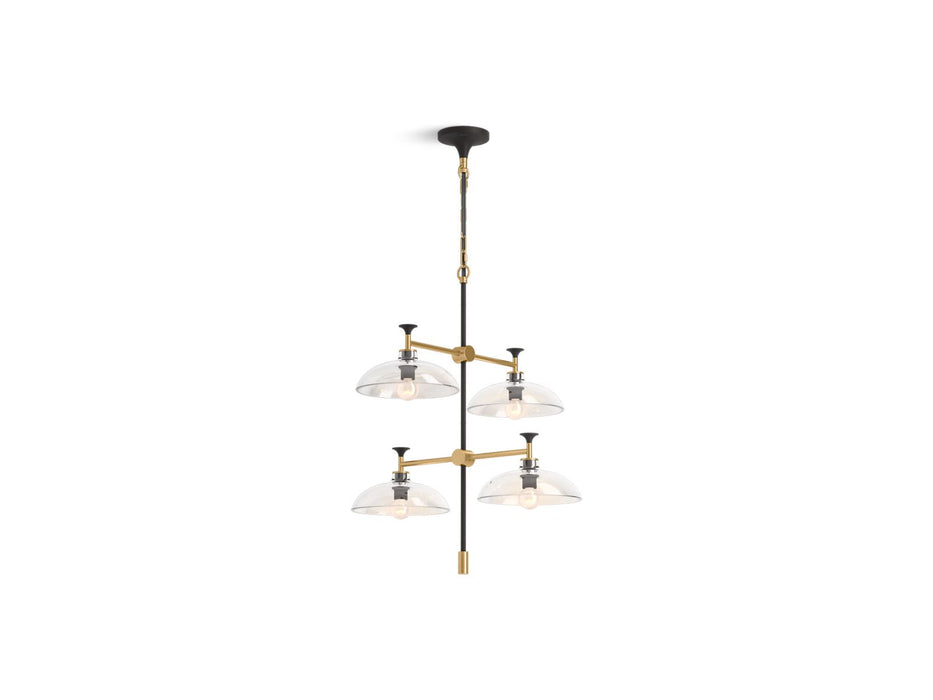 KOHLER K-31773-CH04 Tone 24" chandelier