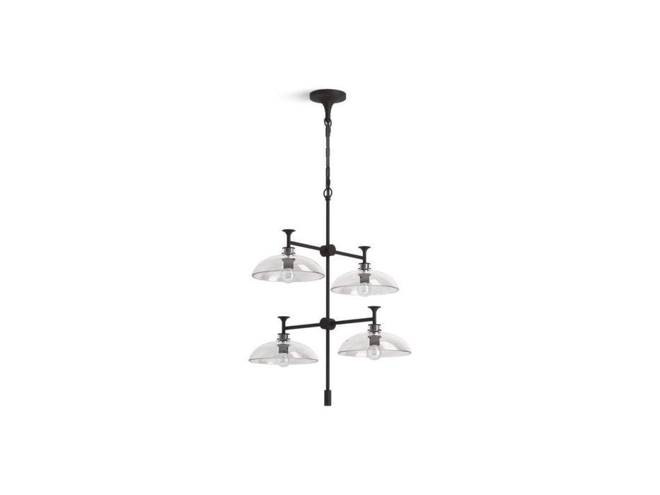 KOHLER K-31773-CH04 Tone 24" chandelier