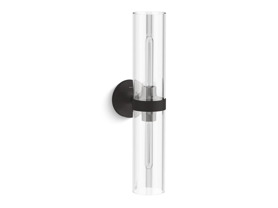 KOHLER K-27263-SC02 Purist Two-light sconce