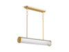 KOHLER K-27267-CHLED Purist 34" LED linear chandelier