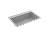 KOHLER K-8437-1 Kennon 33" top-/undermount single-bowl kitchen sink