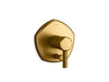 KOHLER K-T27044-4 Occasion Rite-Temp valve trim with push-button diverter and lever handle