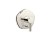 KOHLER K-T27044-4 Occasion Rite-Temp valve trim with push-button diverter and lever handle