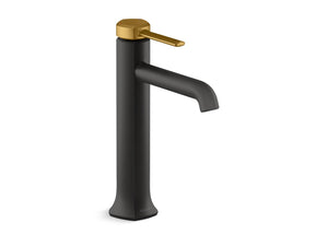 KOHLER K-27003-4 Occasion Tall single-handle bathroom sink faucet, 1.2 gpm