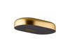 KOHLER Statement Oblong 14" two-function rainhead, 2.5 gpm
