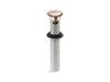 KOHLER Clicker drain with overflow