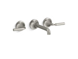 KOHLER K-T26439-4 Tone Wall-mount bathroom sink faucet trim, 1.2 gpm