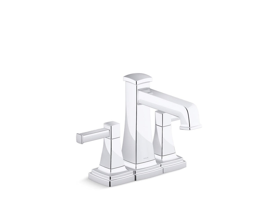 KOHLER K-27398-4K Riff Centerset bathroom sink faucet, 1.0 gpm