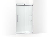 KOHLER K-702421-L Levity Plus Frameless sliding shower door, 77-9/16" H x 44-5/8 - 47-5/8" W, with 5/16"-thick Crystal Clear glass