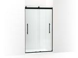 KOHLER K-702421-L Levity Plus Frameless sliding shower door, 77-9/16" H x 44-5/8 - 47-5/8" W, with 5/16"-thick Crystal Clear glass