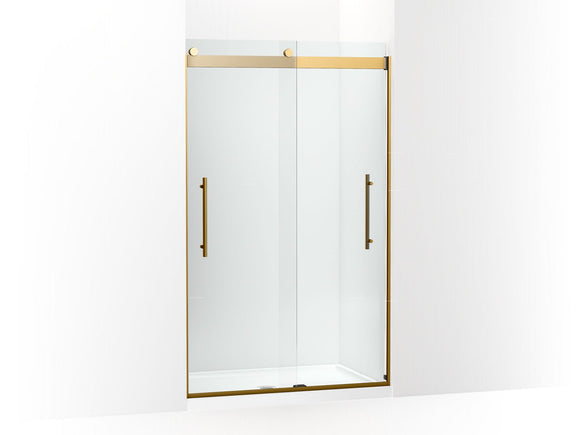 KOHLER K-702421-L Levity Plus Frameless sliding shower door, 77-9/16