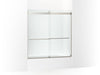 KOHLER K-702426-L Levity Plus 61-9/16" H sliding bath door with 3/8"-thick glass