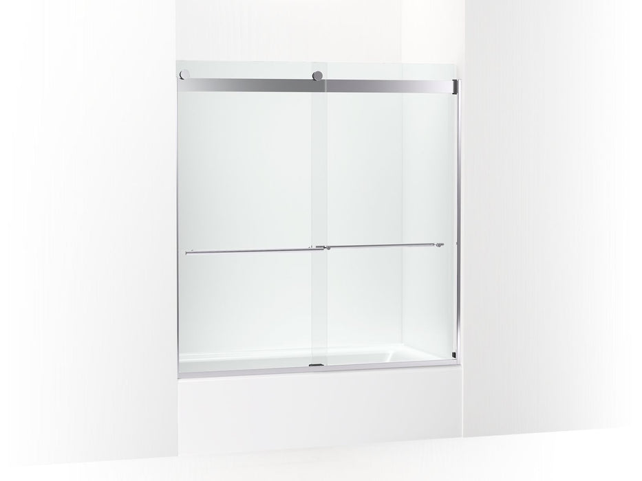KOHLER K-702426-L Levity Plus 61-9/16" H sliding bath door with 3/8"-thick glass