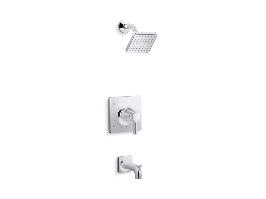 KOHLER K-TS28127-4G Venza Rite-Temp bath and shower trim kit, 1.75 gpm