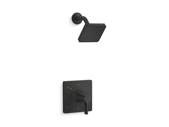 KOHLER K-TS28128-4G Venza Rite-Temp shower trim kit, 1.75 gpm