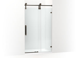 KOHLER K-701727-10L Artifacts 80-7/8" H sliding shower door with 3/8"-thick glass