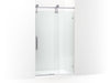 KOHLER K-701726-10L Artifacts 80-7/8" H sliding shower door with 3/8"-thick glass