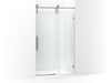 KOHLER K-701726-10L Artifacts 80-7/8" H sliding shower door with 3/8"-thick glass