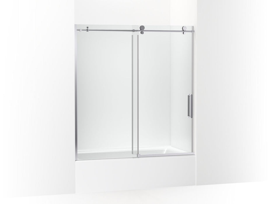 KOHLER K-701694-L Composed 62" H sliding bath door with 3/8"-thick glass