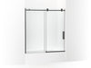 KOHLER K-701694-L Composed 62" H sliding bath door with 3/8"-thick glass