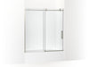 KOHLER K-701694-L Composed 62" H sliding bath door with 3/8"-thick glass