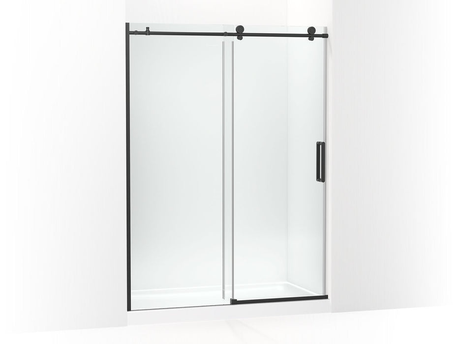 KOHLER K-701696-L Composed Sliding shower door, 78" H x 56-1/8 - 59-7/8" W, with 3/8" thick Crystal Clear glass