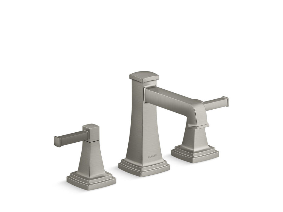 KOHLER K-27399-4N Riff Widespread bathroom sink faucet, 0.5 gpm