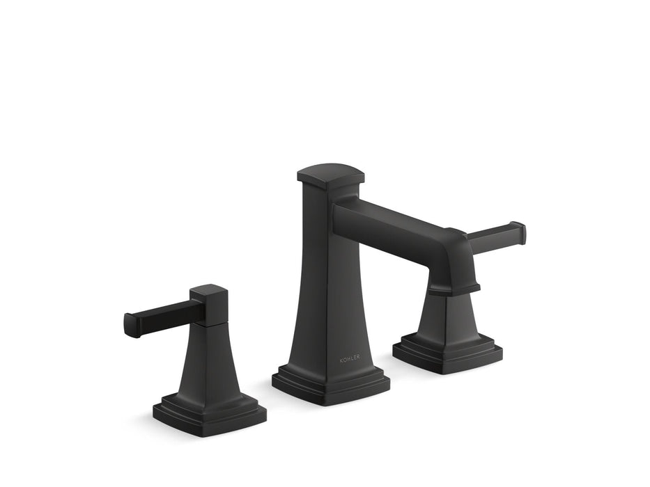 KOHLER K-27399-4N Riff Widespread bathroom sink faucet, 0.5 gpm