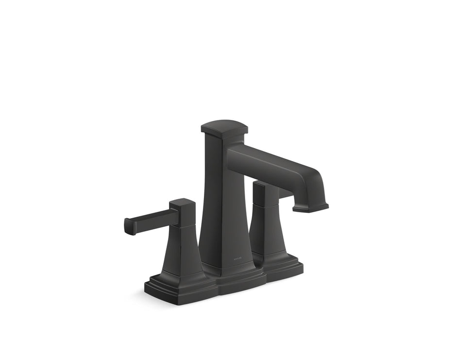 KOHLER K-27398-4N Riff Centerset bathroom sink faucet, 0.5 gpm