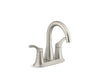KOHLER K-27388-4K Simplice Centerset bathroom sink faucet, 1.0 gpm