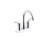 KOHLER K-27388-4K Simplice Centerset bathroom sink faucet, 1.0 gpm