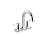KOHLER K-28124-4N Venza Centerset bathroom sink faucet, 0.5 gpm