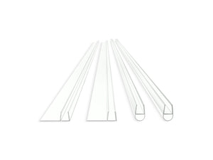 KOHLER K-705139 Sliding bath or shower door seal kit for 1/4"-thick glass