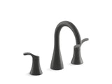 KOHLER K-27390-4N Simplice Widespread bathroom sink faucet, 0.5 gpm