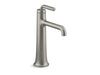 KOHLER K-26437-4N Tone Tall single-handle bathroom sink faucet, 0.5 gpm