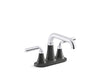 KOHLER K-27414-4N Tone Centerset bathroom sink faucet, 0.5 gpm