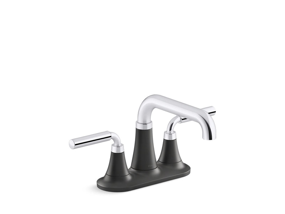 KOHLER K-27414-4N Tone Centerset bathroom sink faucet, 0.5 gpm
