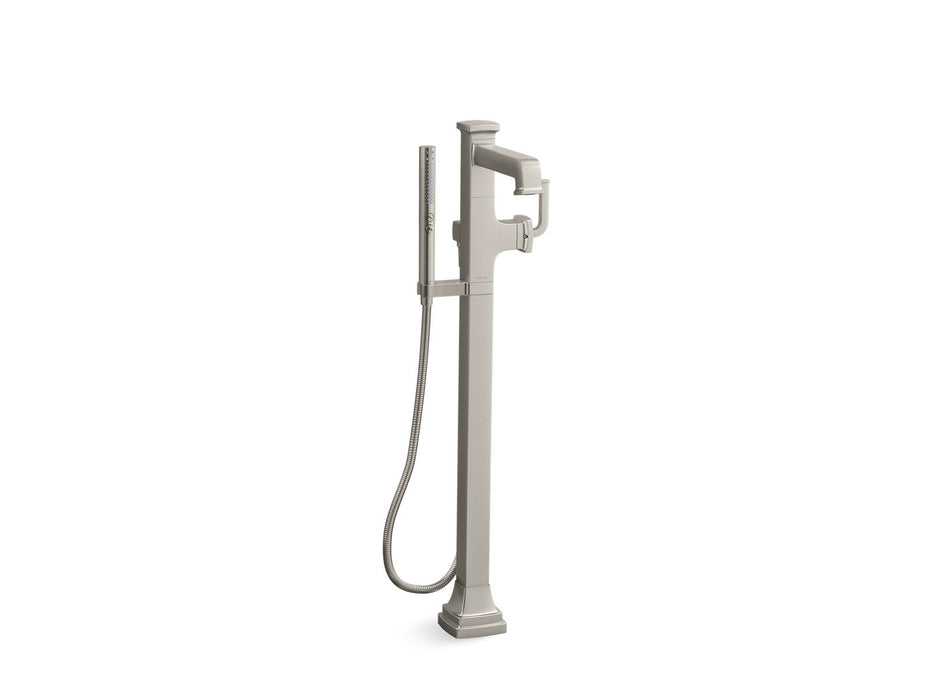 KOHLER K-T27408-4 Riff Floor-mount bath filler trim with handshower