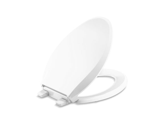 KOHLER K-4636-RL Cachet ReadyLatch Quiet-Close elongated toilet seat